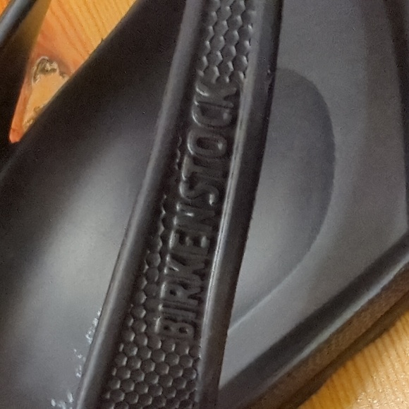 Birkenstock Black Flip-Flops - Picture 9 of 10